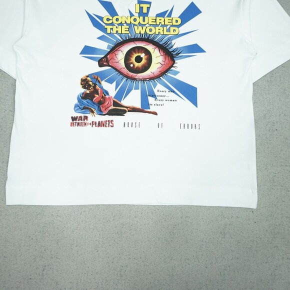 House of Errors White It Conquered The World Eyes T Shirt - Picture 6 of 11